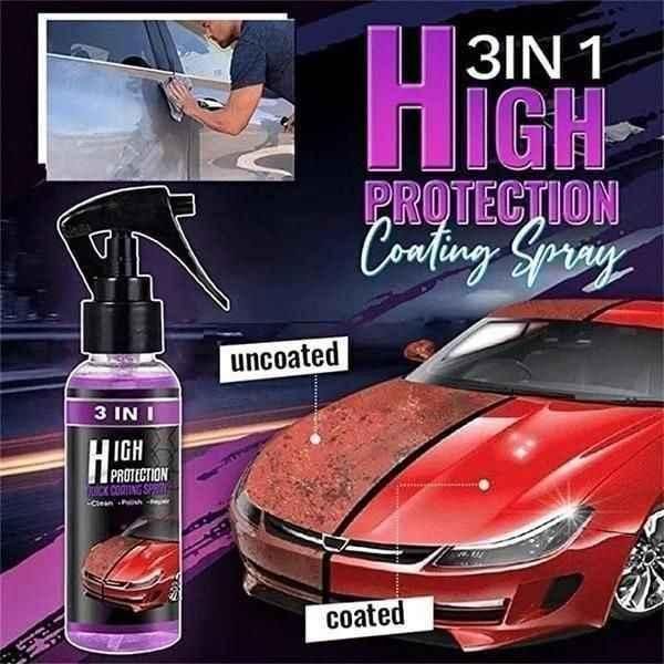 🔥 BUY 1 GET 1 FREE 🔥 3 in 1 High Protection Ceramic Spray