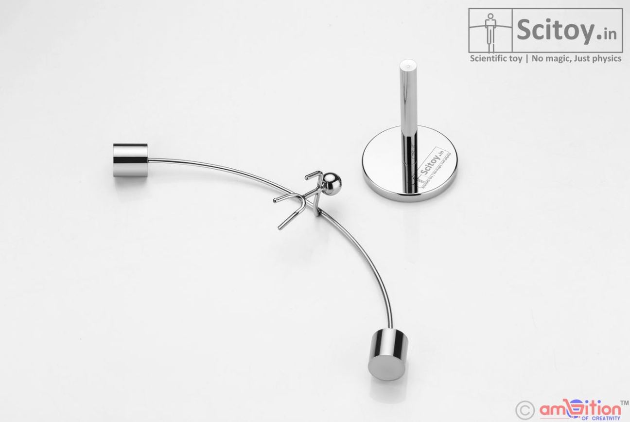 Stainless Balancing bro for Meditation, Entertainment, Office - Home decorations and Gift.