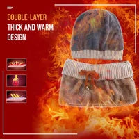 Unisex Winter Hat Scarf and Mask Set 🧣🔥