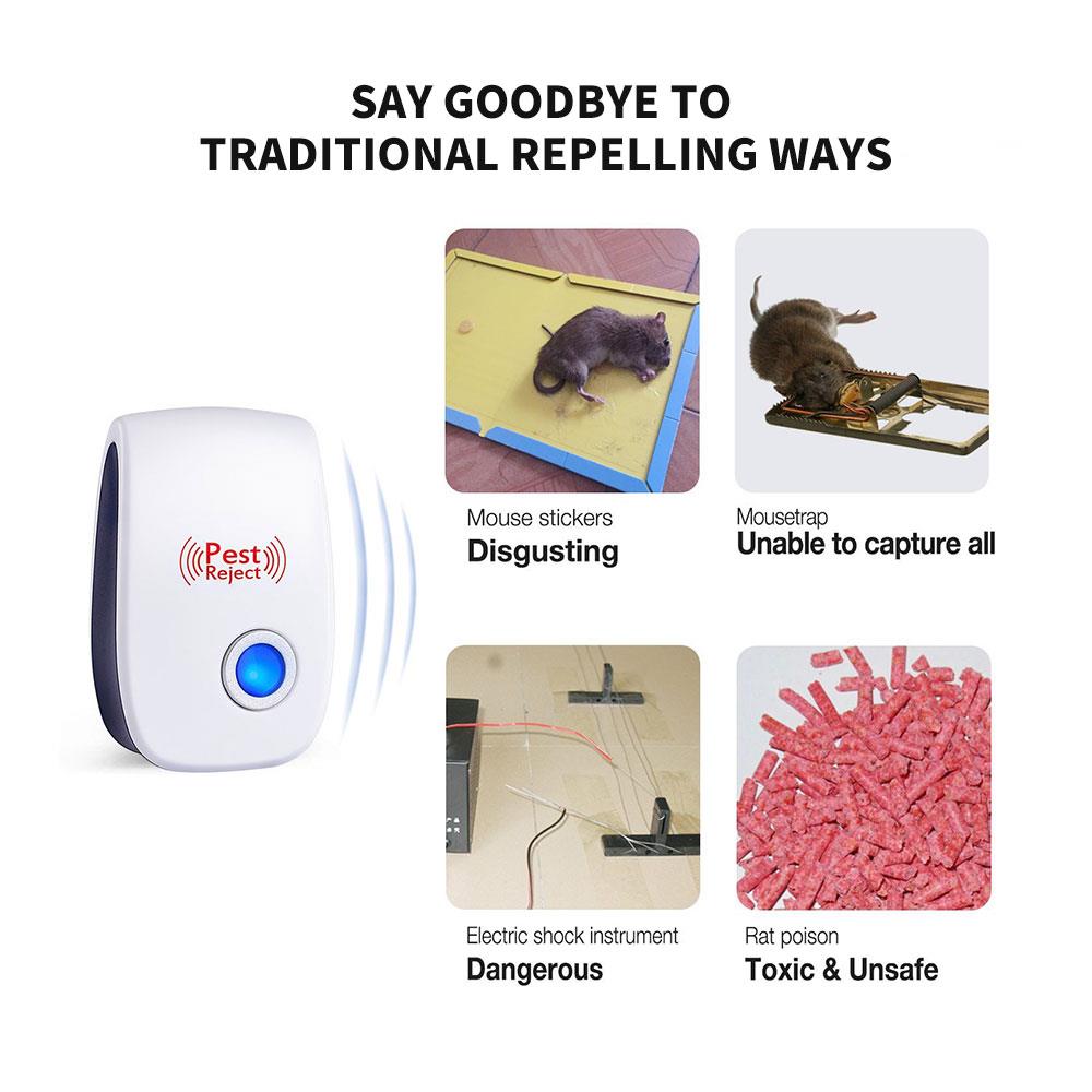 Ultrasonic Pest Repeller BUY 1 GET 1 FREE🔥