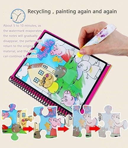 Reusable Magic Water Painting Book 😍📒