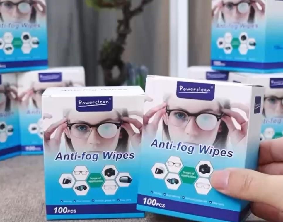 Eye Glasses Cleaner Wipes(100 pics)